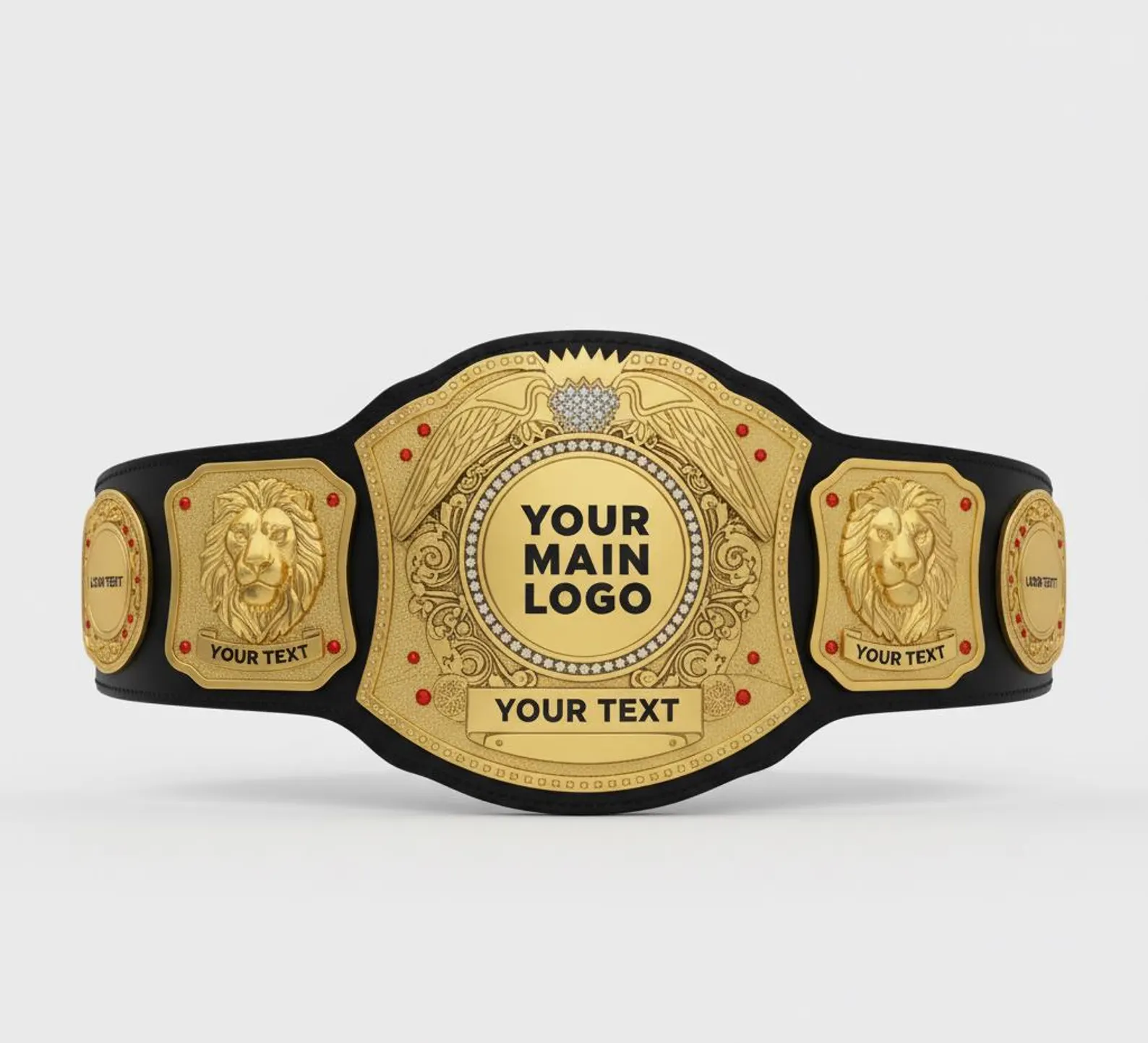 Custom Wrestling Belt - Heavyweight Championship Belt - Image 6