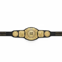 Custom Wrestling Belt- Heavyweight Championship Belt black