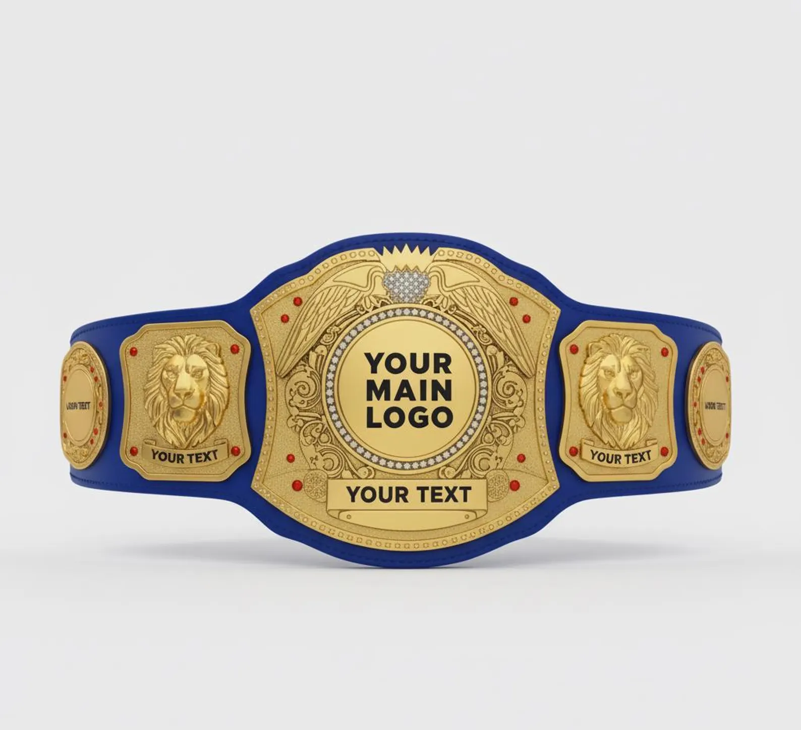 Custom Wrestling Belt - Heavyweight Championship Belt - Image 2