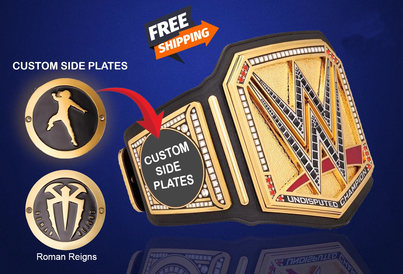 custom Undisputed Championship belt