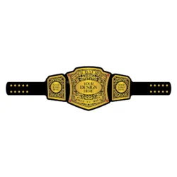 Custom Design Wrestling Championship Belt full