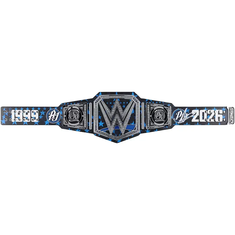 AJ Styles 10th Anniversary WWE Replica Championship Belt full