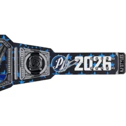 AJ Styles 10th Anniversary WWE Replica Championship Belt side