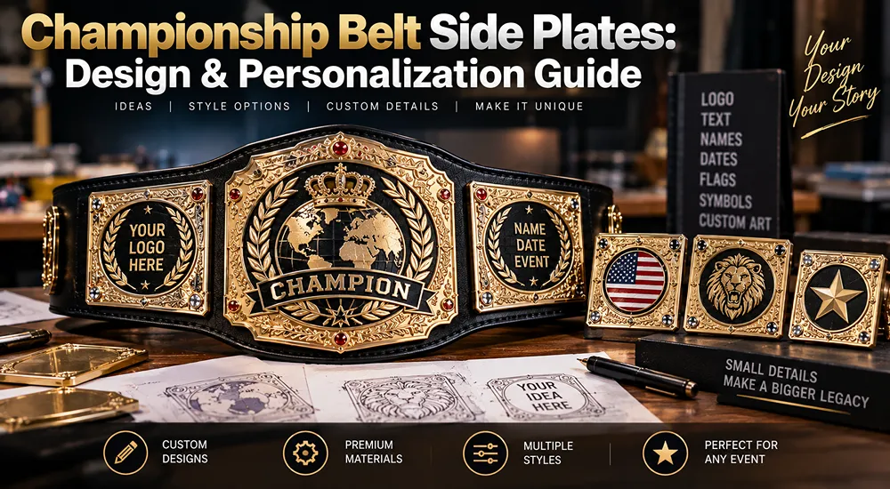 Championship Belt Side Plates
