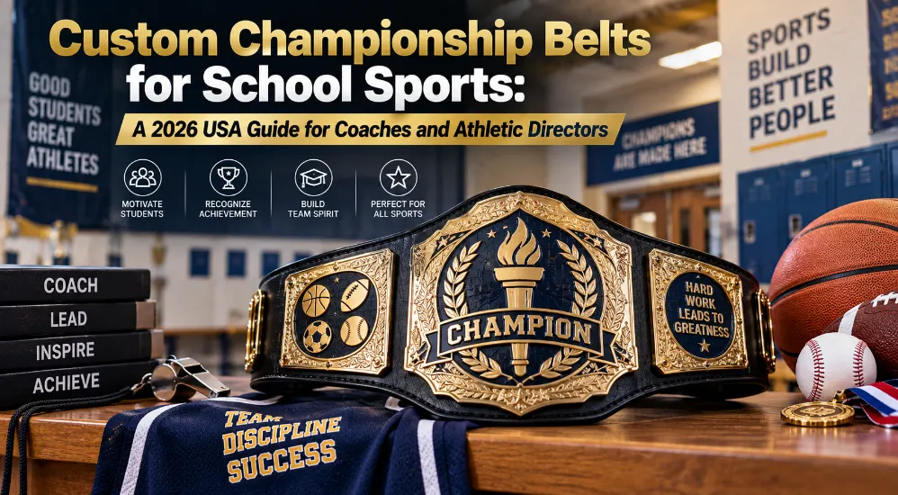 Custom Championship Belts for School Sports