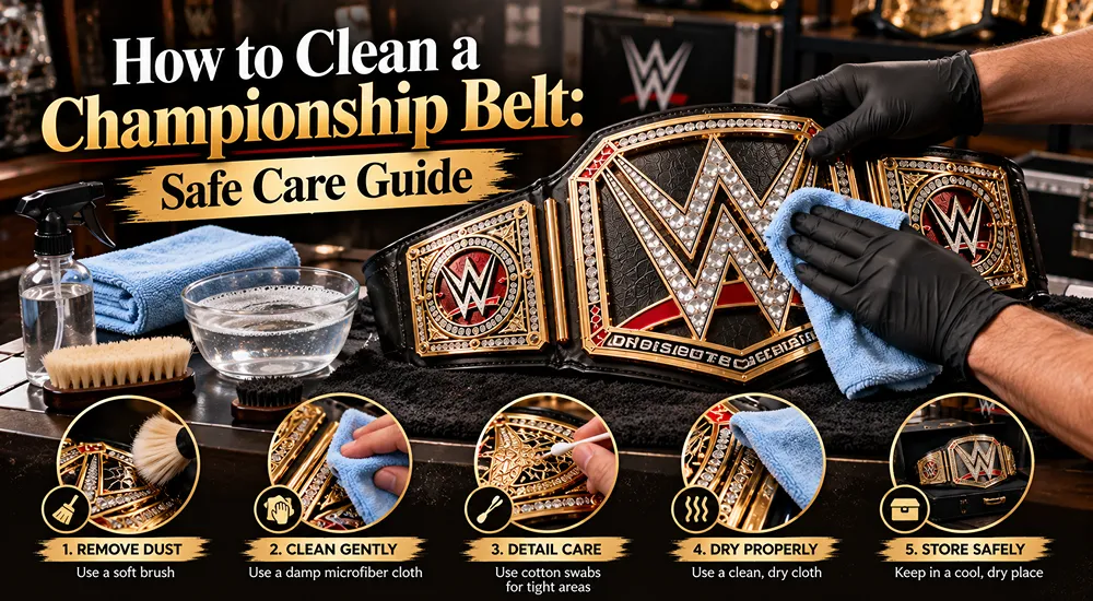 Championship Belt Cleaning Guide