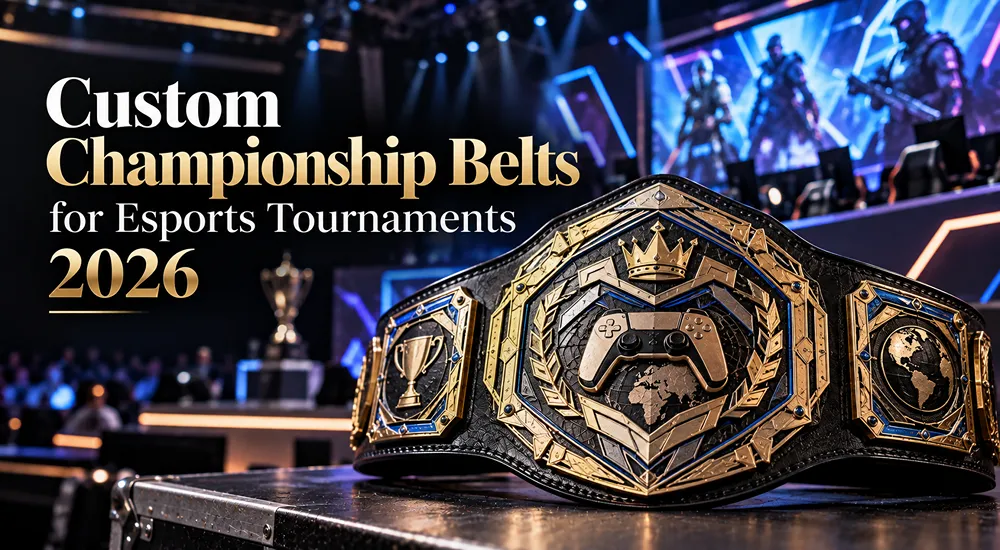 Custom Esports Championship Belt 2026