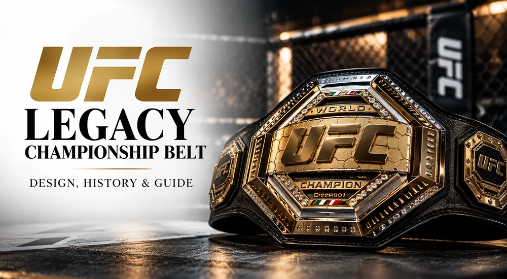 UFC Legacy Championship Belt Guide